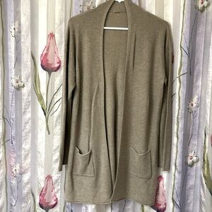 NWT Open Cashmere Blend Cardigan